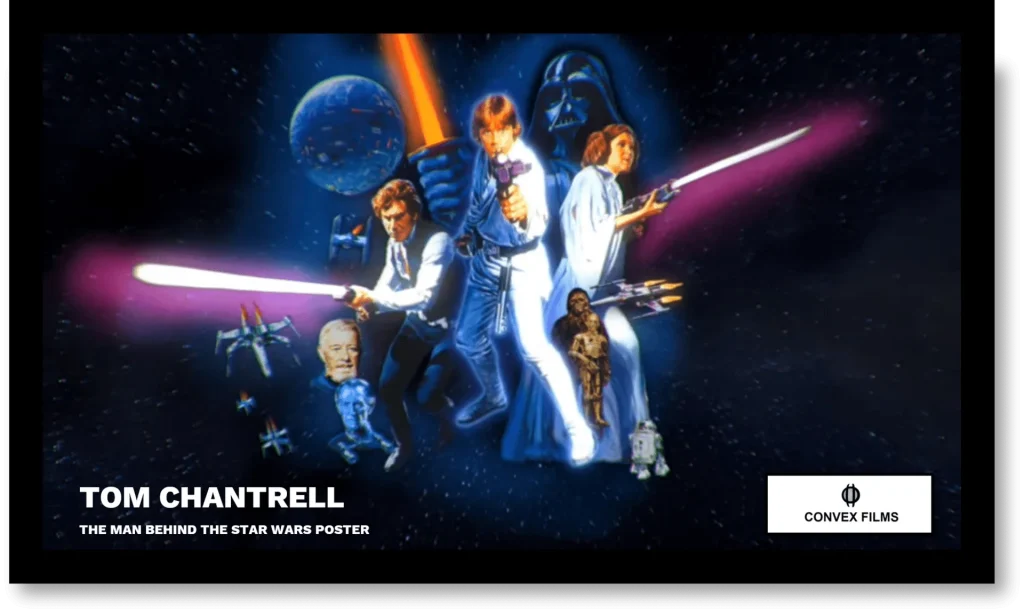 Tom Chantrell star wars için hazırlamış olduğu poster