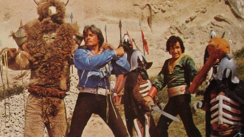 Dünyayı Kurtaran Adam filminden bir sahne, Cüneyt Arkın