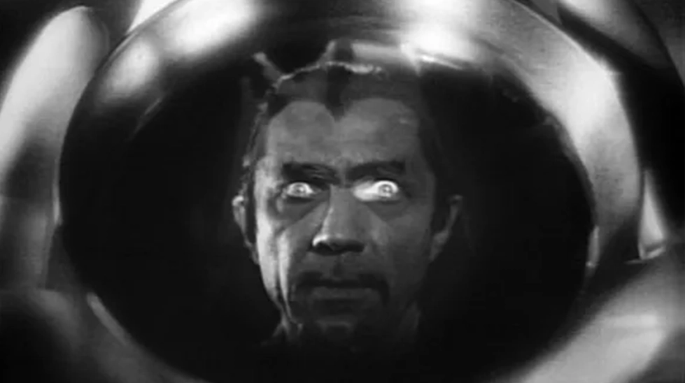 bela lugosi zombie filminden bir korku sahnesi