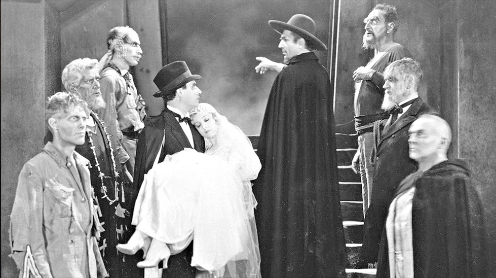 bela lugosi white zombie filminden bir sahne