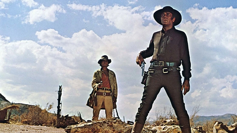 Once Upon a Time in the West (1968) filminden ikonik bir sahne sergio leone epik bir western hikayesi