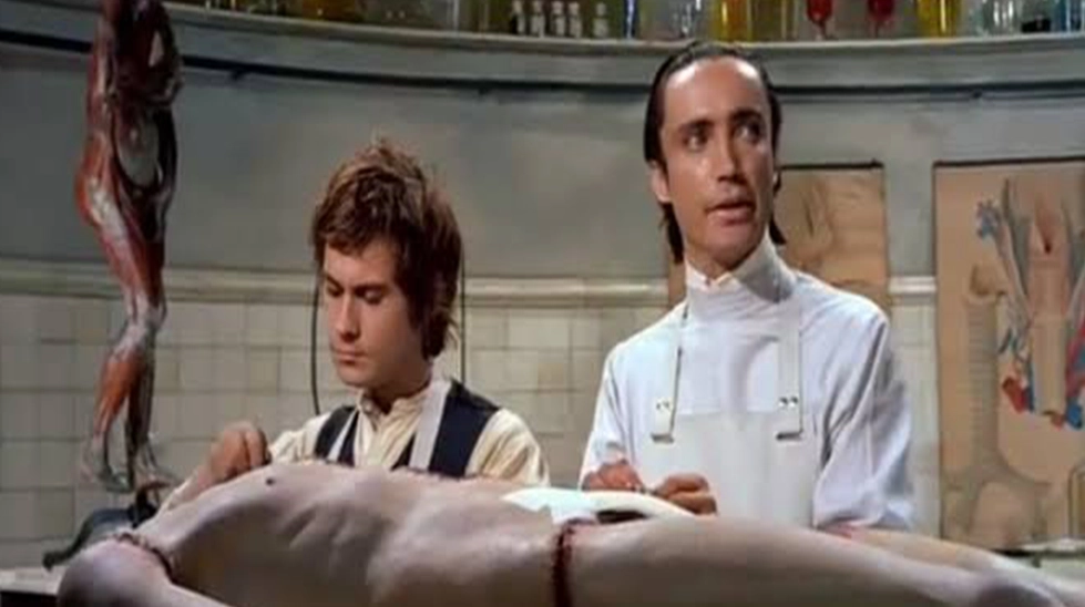 andy warhol’s frankenstein (1972) filminden bir gore sahne